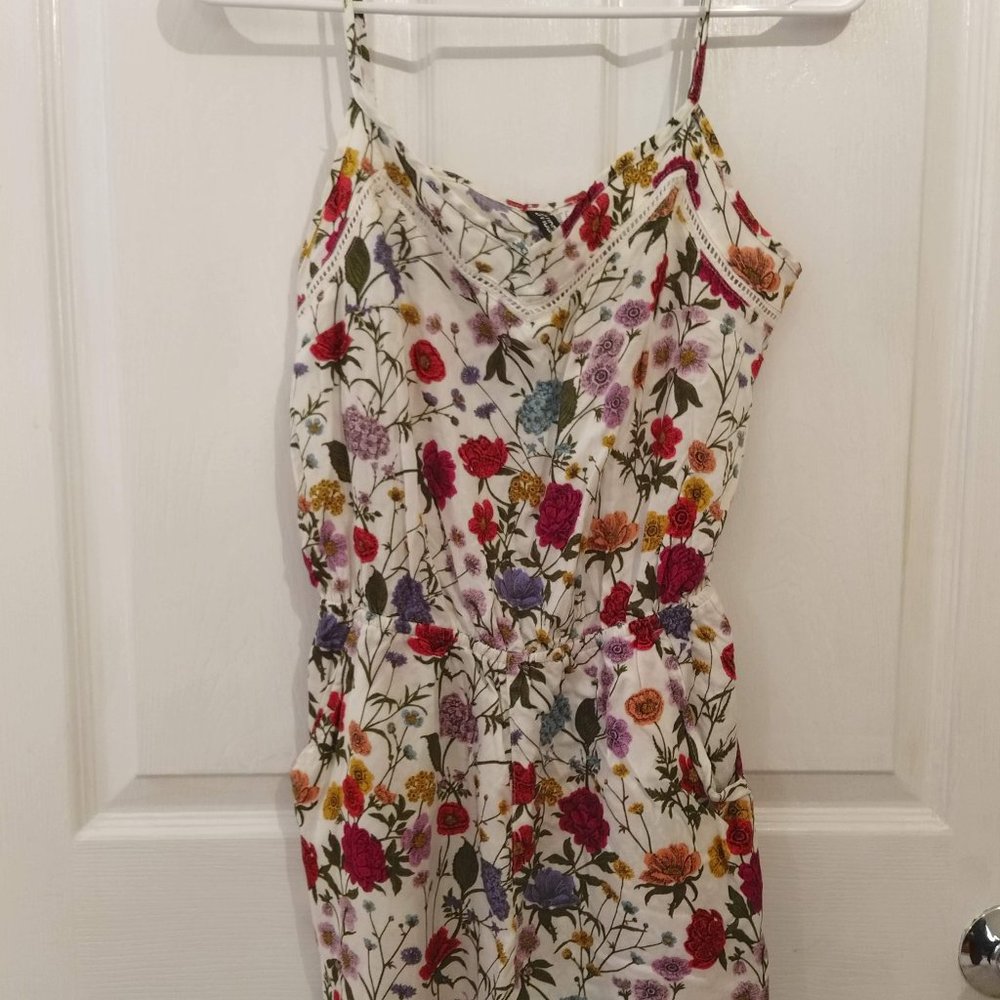 H&M "Divided" Brand Floral Romper